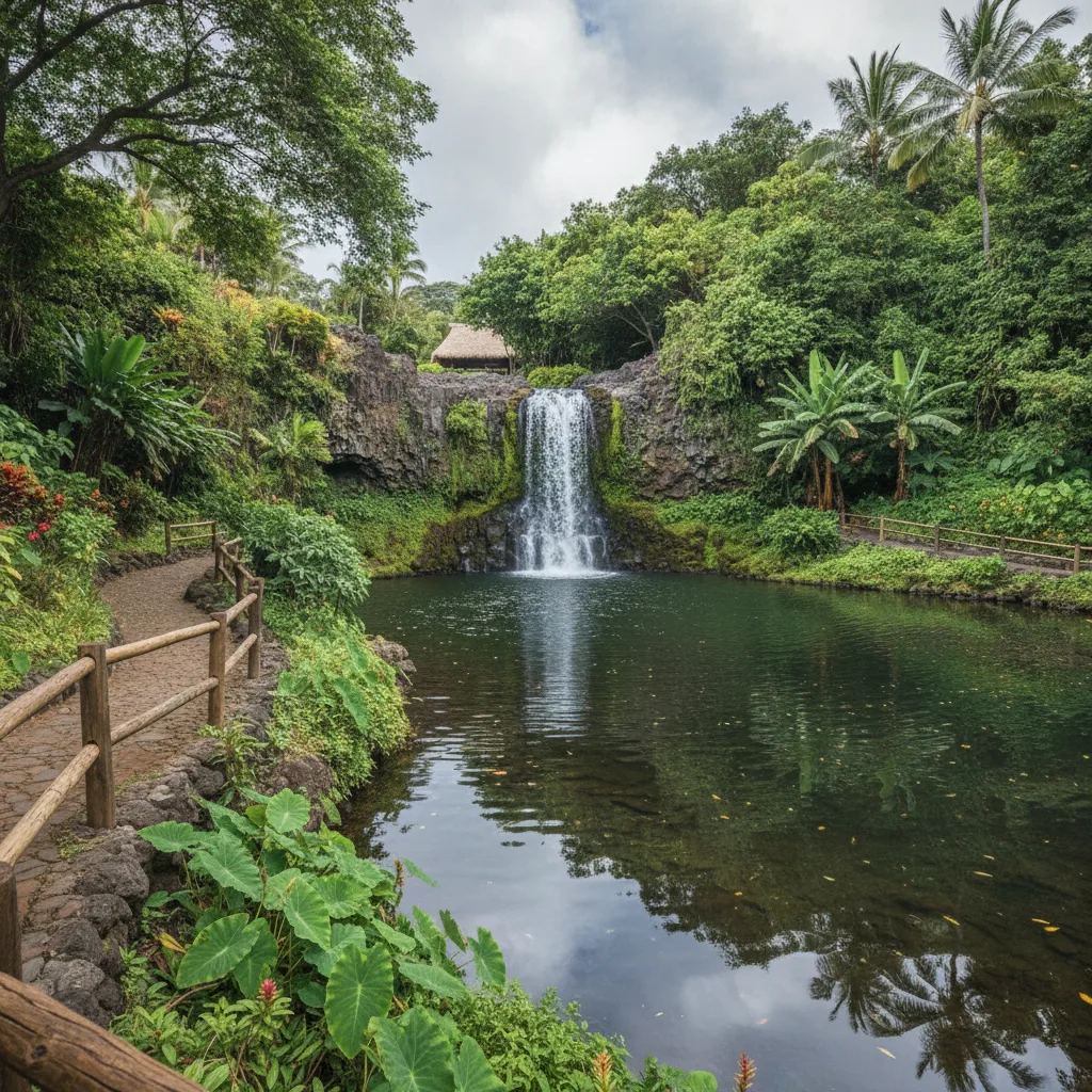 Waimea Falls Park, Hawaii