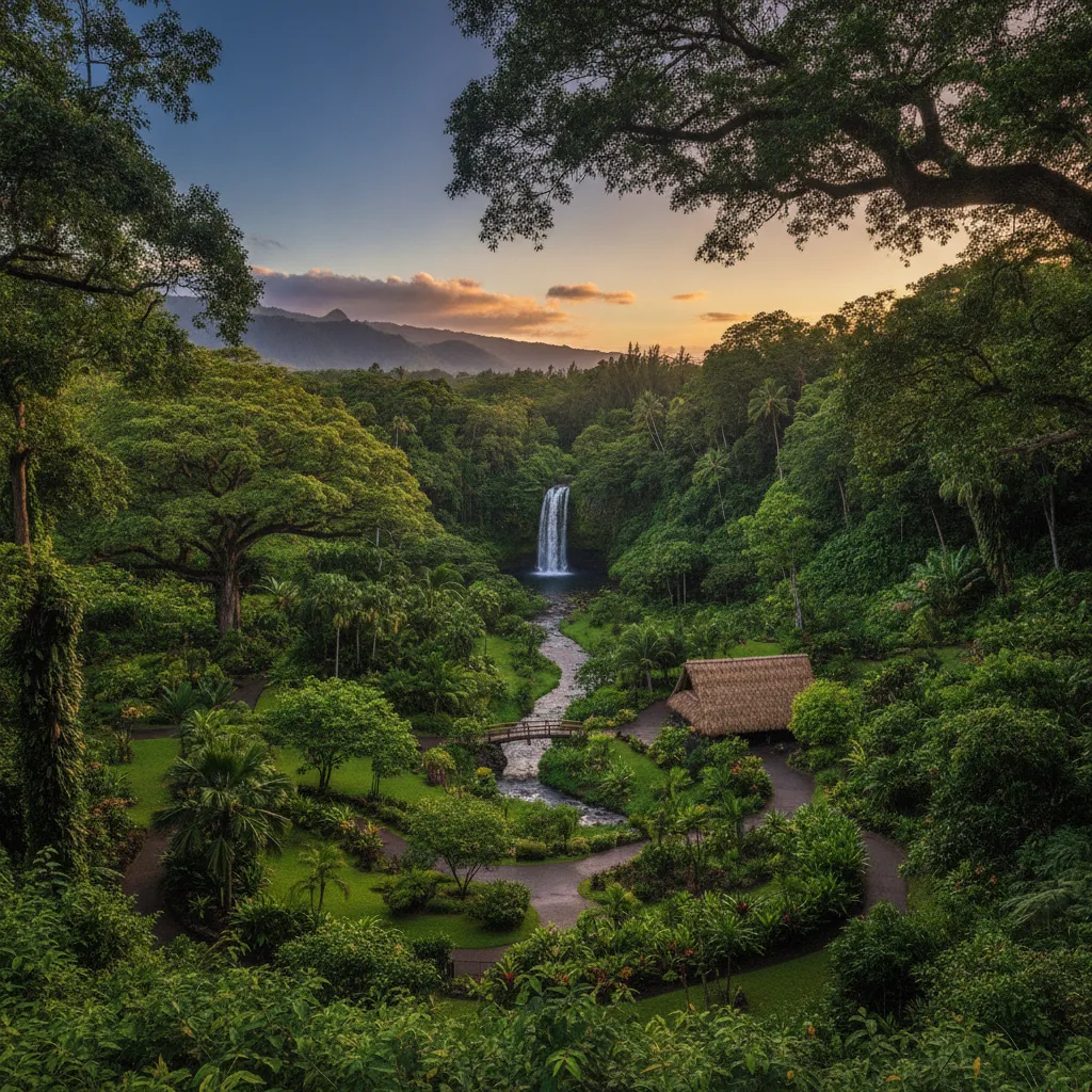 Waimea Valley Botanical Garden, Hawaii