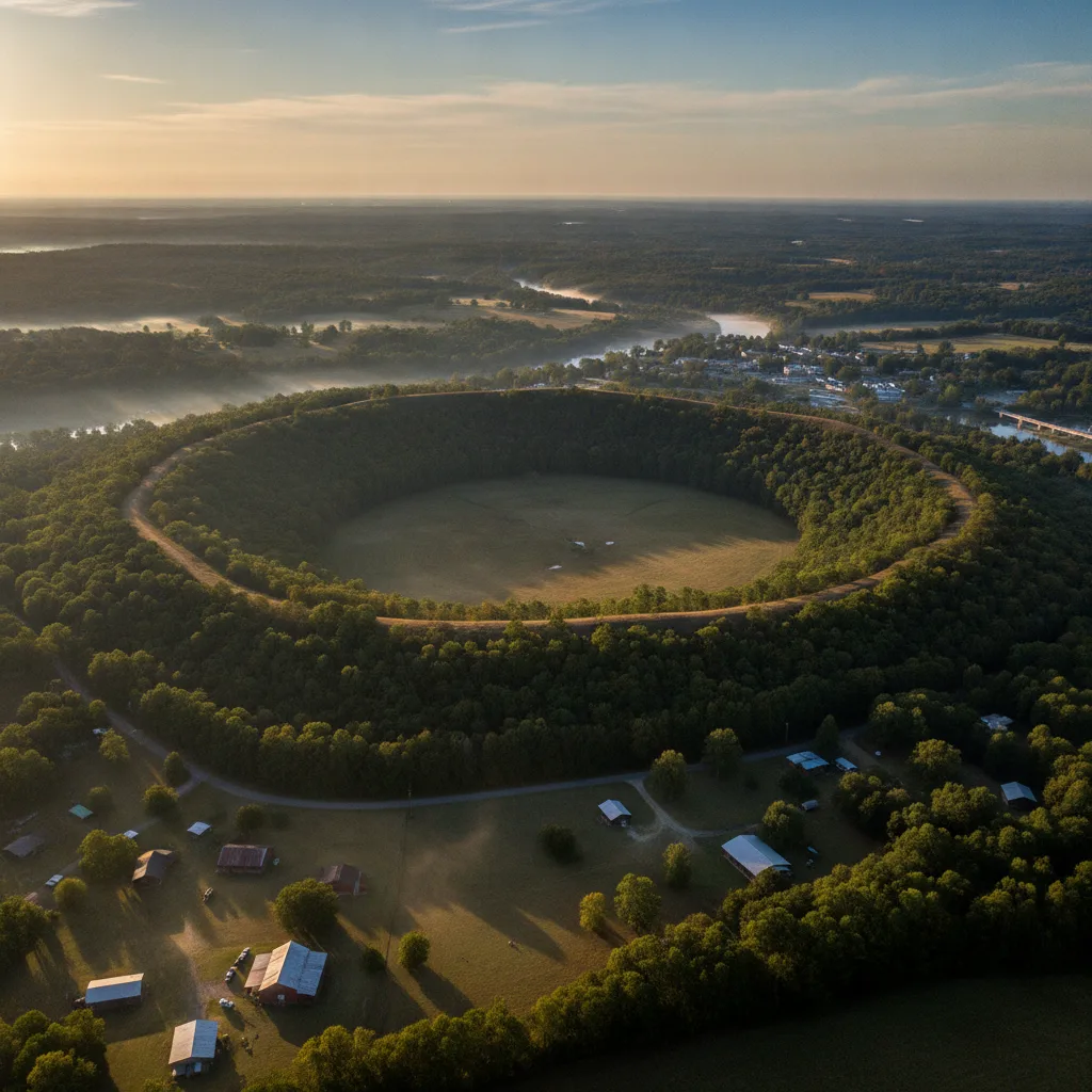 Wetumpka Impact Crater, Alabama