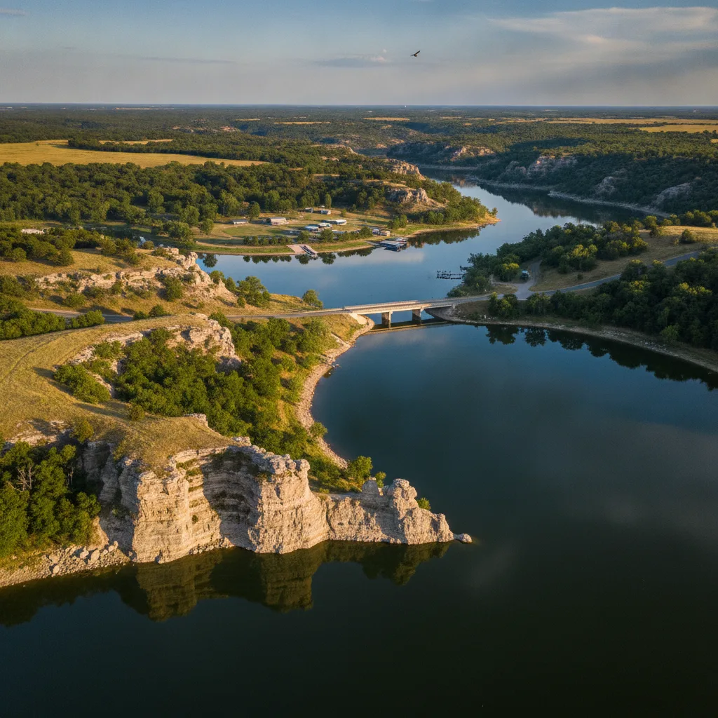Wilson Lake & State Park, Kansas