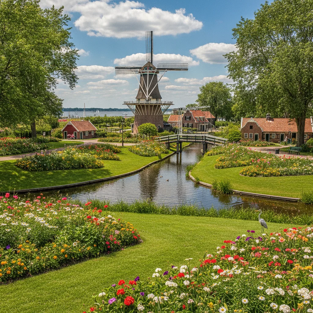 Windmill Island Gardens, Michigan