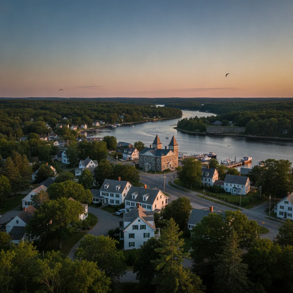 Wiscasset Village, Maine