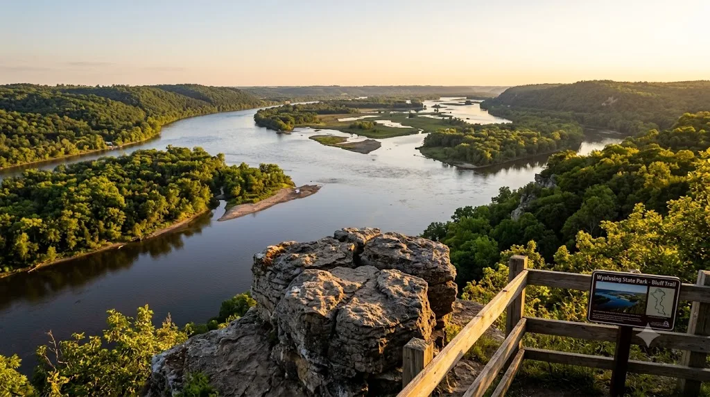 Wyalusing State Park, Wisconsin