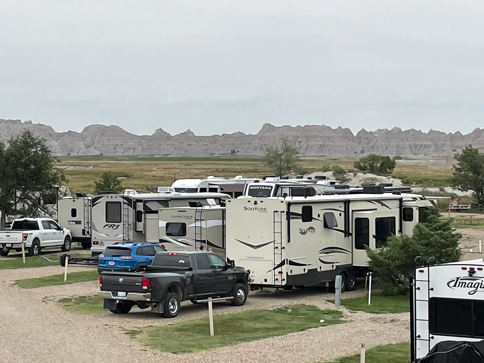 Badlands Hotel and Campground, South Dakota